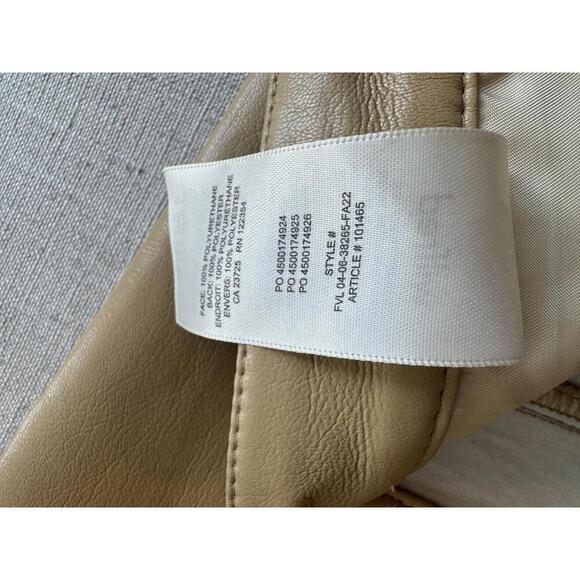 Wilfred Melina Kick Flare Faux Leather Pant Size 2 - Picture 5 of 7